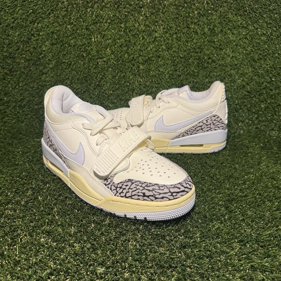 Size 7.5 - Nike Air Jordan Legacy 312 Low Sail Football Grey FQ7827-101 - Picture 1 of 7
